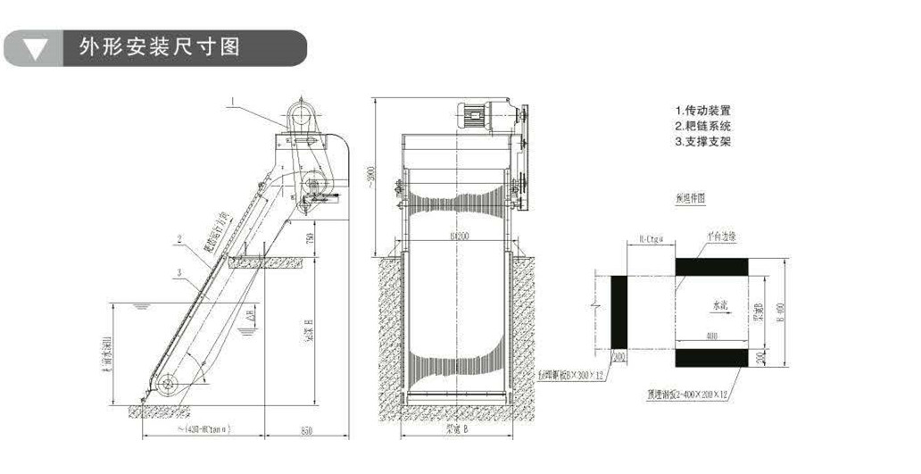 XQ齿耙格栅(图1)